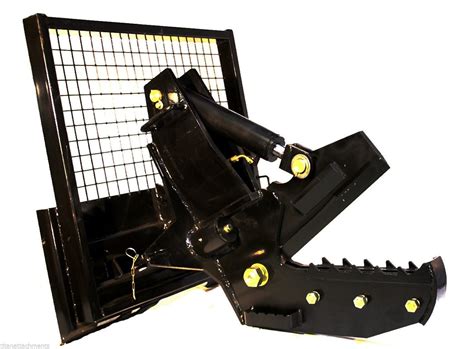 skid steer rotating tree shear|skid steer tree shear price.